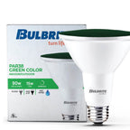 Bulbrite  15w Led Par38 Green Flood Wet Dimmable