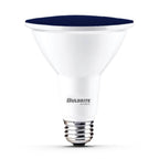 Bulbrite 772504  15w Led Par38 Blue Flood Wet Dimmable Image 1