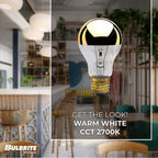 Bulbrite  60w A19 Half Gold E26 120v