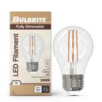 Bulbrite  7w Led A15 3000k Filament E26 Fully Compatible Dimming
