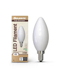 Bulbrite  6.5w Led B11 2700k Filament Milky Fully Compatible Dimming
