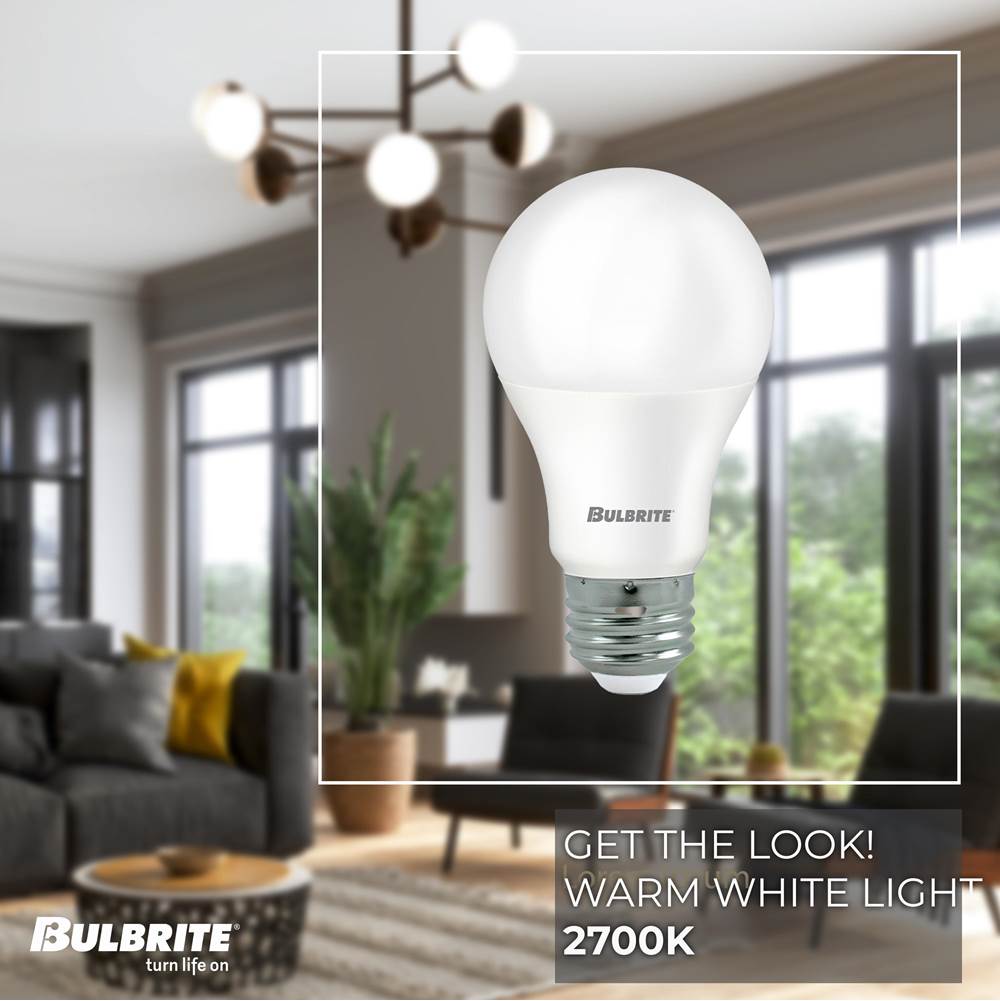 Bulbrite  5/9/14w Led A19 100w Equiv Preferred 3-way 3000k E26 120v