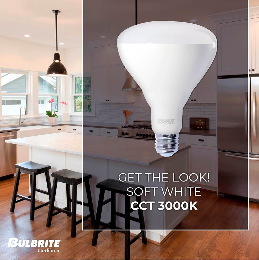 Bulbrite 772877 Frost 15w Led Br40 3000k E26 120v Image 2
