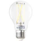 Bulbrite 290125 Clear Smart Led Wifi Bulb 8w A19 90cri White Light Clear 60w Equivalent 1pk Image 1