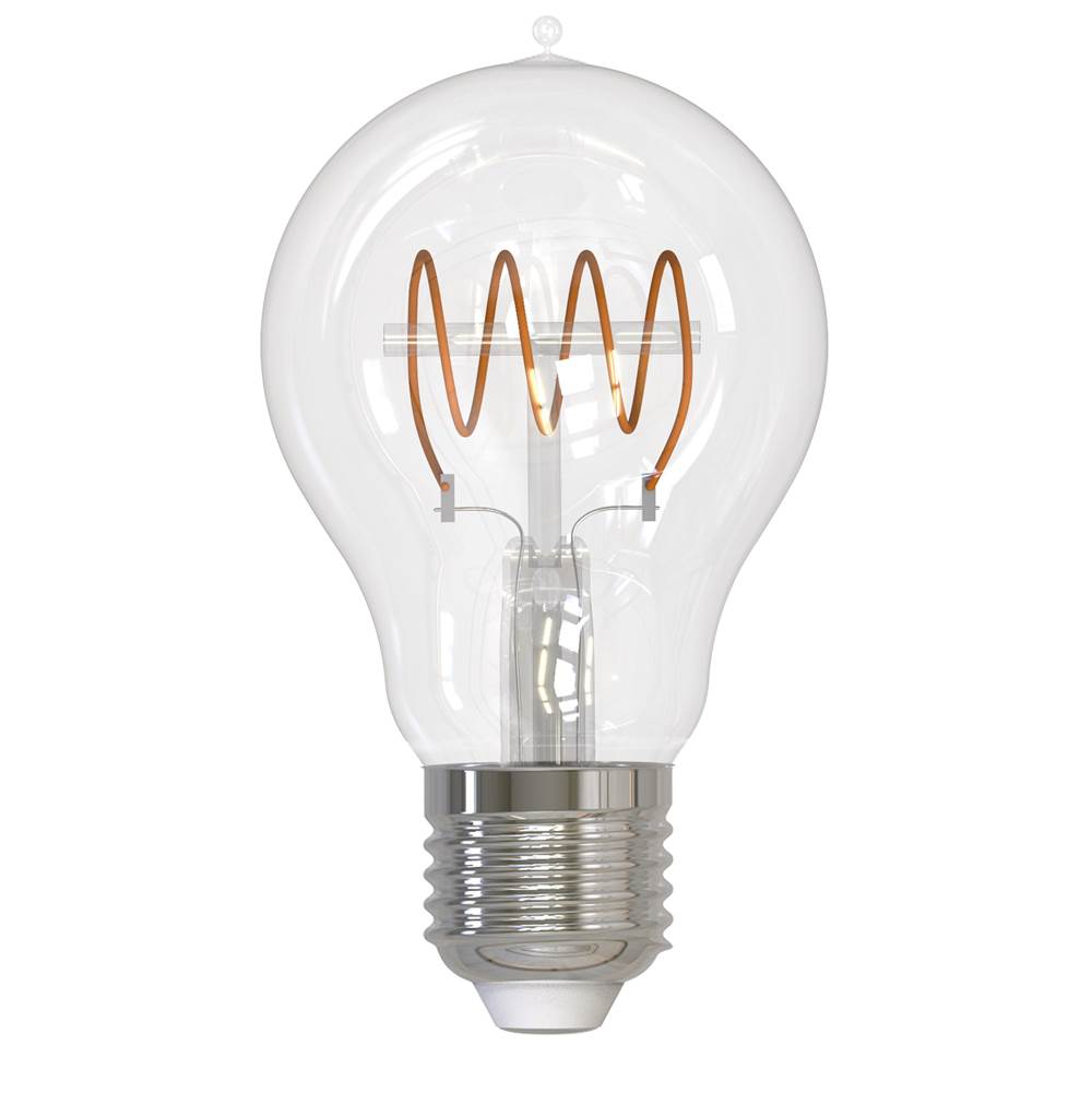 Bulbrite 776514  4.5w Led A19 2100k Curved Filament Loop Image 1