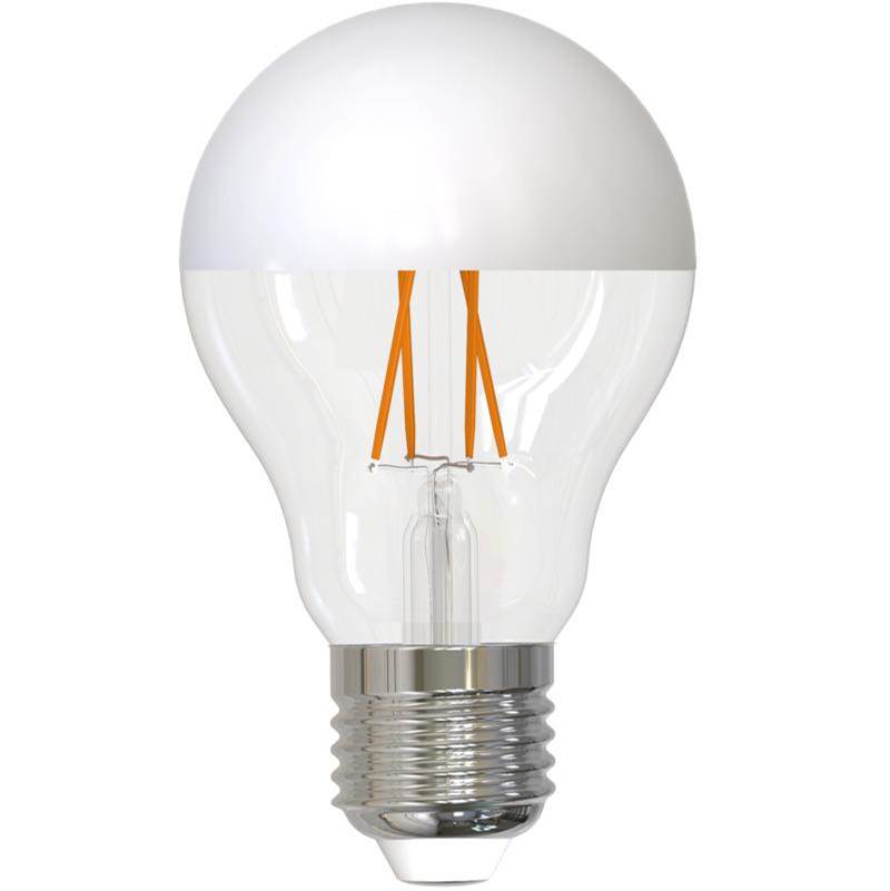 Bulbrite 776837  5w Led A19 2700k Filament Half White Fully Compatible Dimming Image 1
