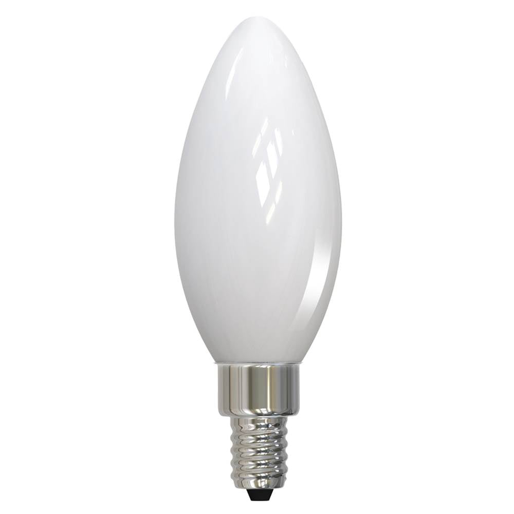 Bulbrite  6.5w Led B11 3000k Filament Milky Fully Compatible Dimming