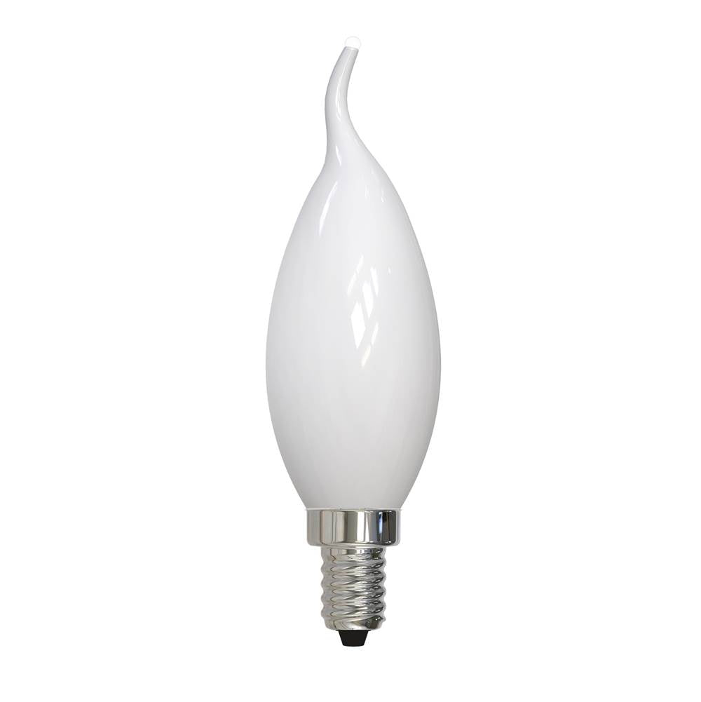 Bulbrite 776402  5w Led Ca10 3000k - 1800k Filament Milky Warm Dim E12 Image 1