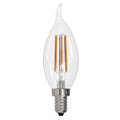 Bulbrite  6.5w Led Ca10 2700k Filament E12 Clear