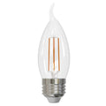 Bulbrite  4.5w Led Ca10 2700k Filament E26 Fully Compatible Dimming