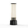 Bulbrite K70402 Graphite Cordless Table Lamp Candlestick Graphite Image 1