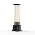 Bulbrite K70402 Graphite Cordless Table Lamp Candlestick Graphite Image 1