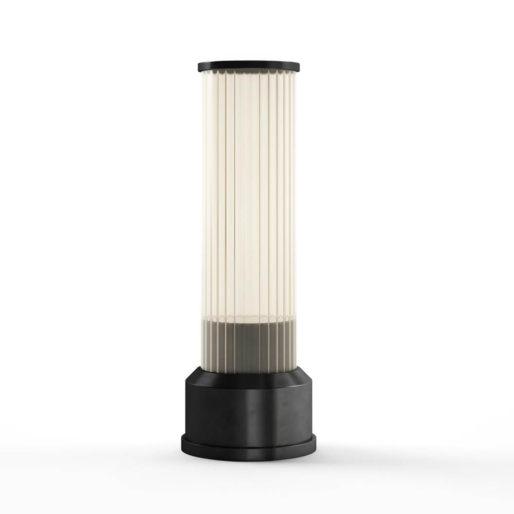 Bulbrite K70402 Graphite Cordless Table Lamp Candlestick Graphite Image 1