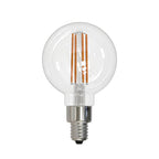 Bulbrite 776873 Clear 4.5w Led G16 2700k Filament E12 120v Fully Compatible Dimming Image 1