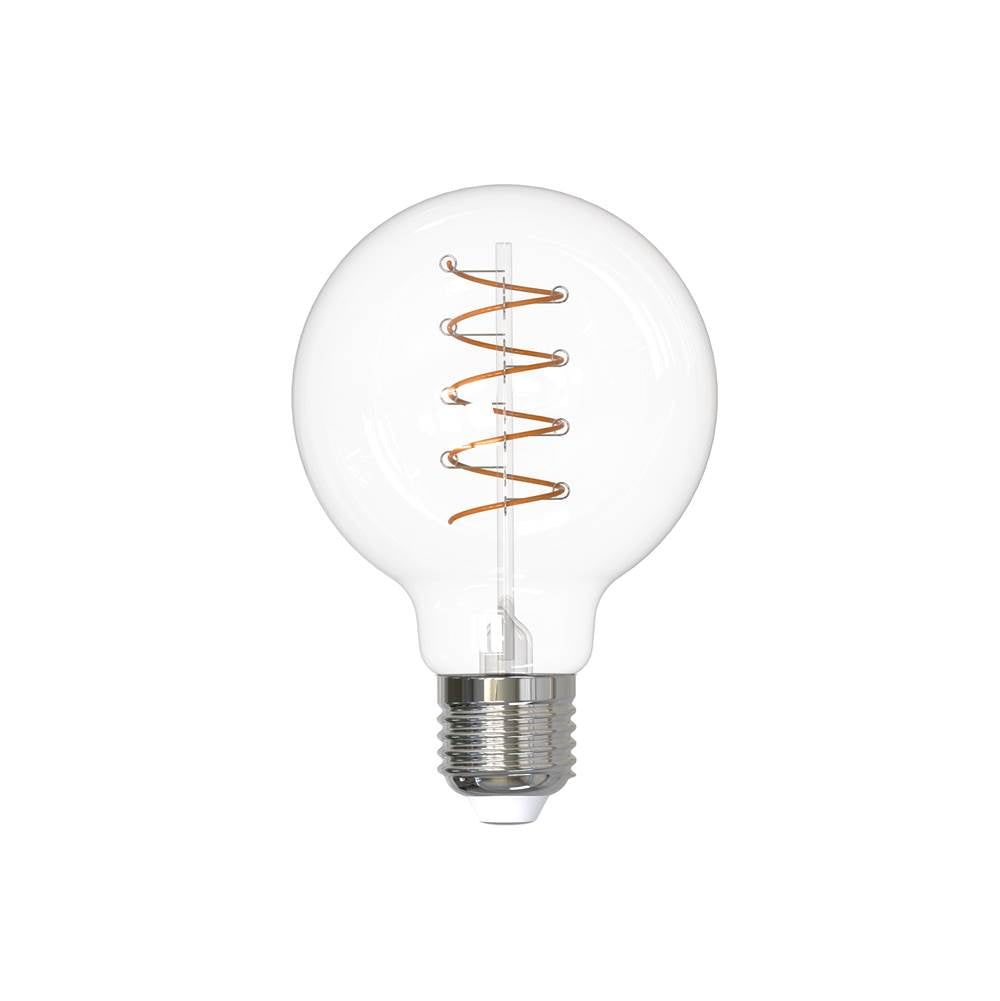 Bulbrite 776516  4w Led G25 2100k Curved Filament Spiral Image 1
