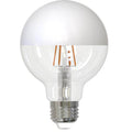Bulbrite 776839  5w Led G25 2700k Filament Half White Fully Compatible Dimming Image 1