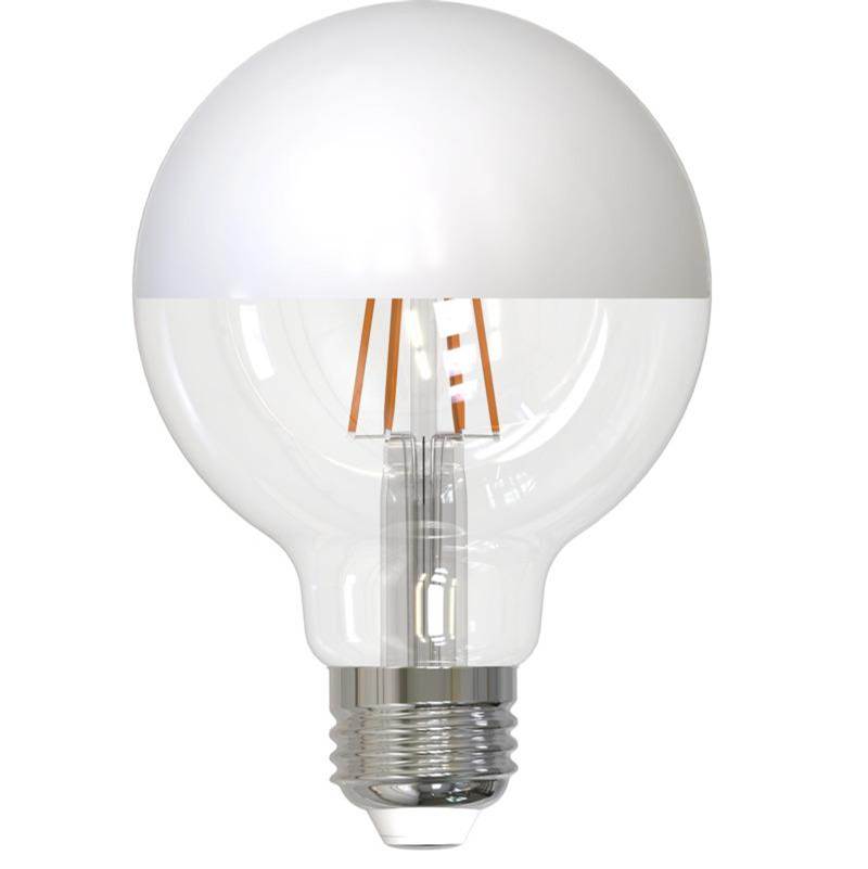 Bulbrite 776839  5w Led G25 2700k Filament Half White Fully Compatible Dimming Image 1