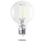Bulbrite 293125 Clear Smart Led Wifi Bulb 8w G25 90cri White Light Clear 60w Equivalent 1 Pk Image 1