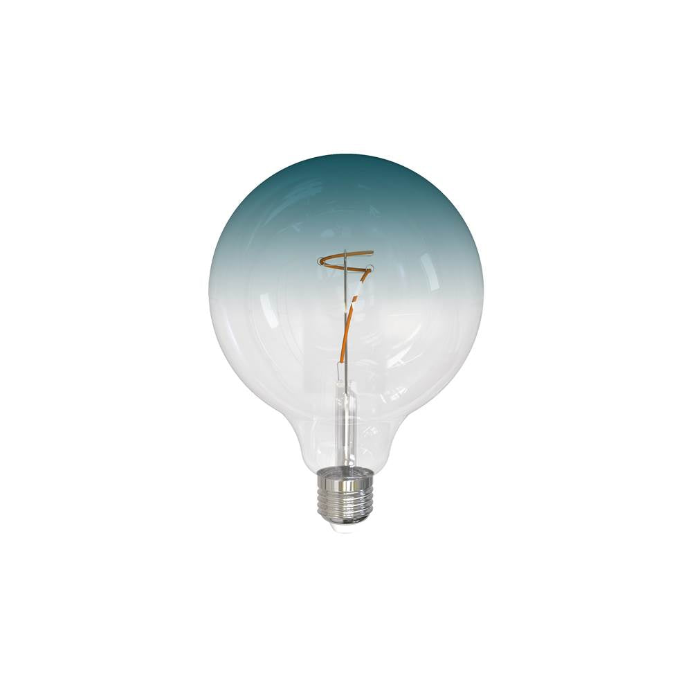 Bulbrite 776998  4w Led G40 3000k Filament Gradient Blue Fully Compatible Dimming Image 1