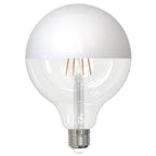 Bulbrite 776840  6w Led G25 2700k Filament Half White Fully Compatible Dimming Image 1