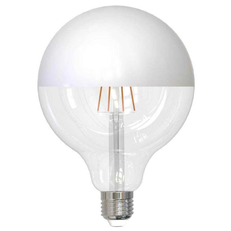 Bulbrite 776840  6w Led G25 2700k Filament Half White Fully Compatible Dimming Image 1