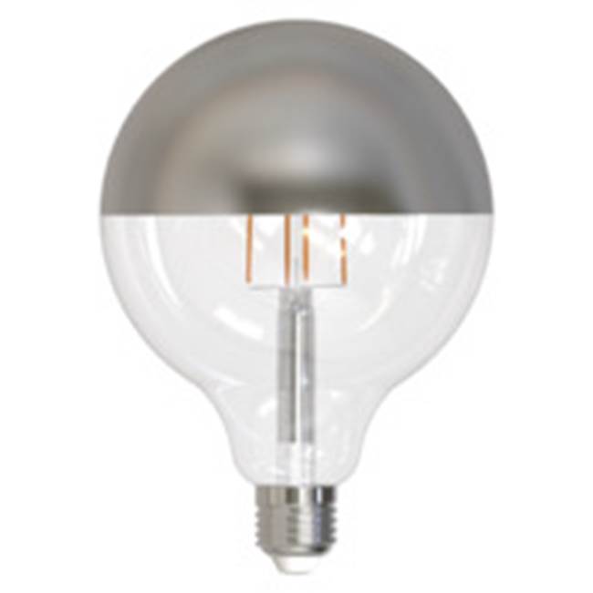 Bulbrite 776920  6w Led G40 2700k Filament Half Mirror E26 Fully Compatible Dimming Image 1