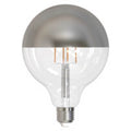 Bulbrite 776920  6w Led G40 2700k Filament Half Mirror E26 Fully Compatible Dimming Image 1