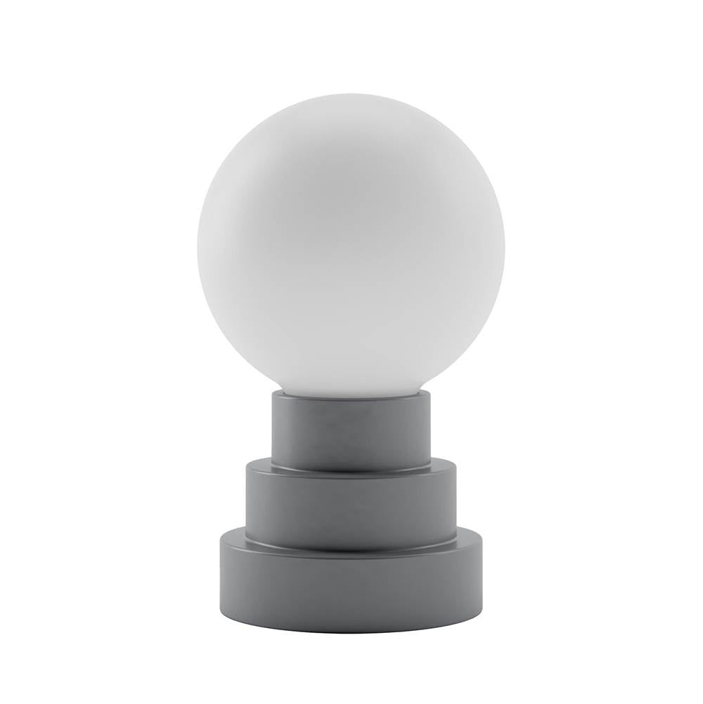 Bulbrite K70202 Iron Cordless Table Lamp Globe Iron Image 1