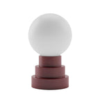 Bulbrite K70201 Oxblood Cordless Table Lamp Globe Oxblood Image 1