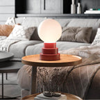 Bulbrite K70201 Oxblood Cordless Table Lamp Globe Oxblood Image 2