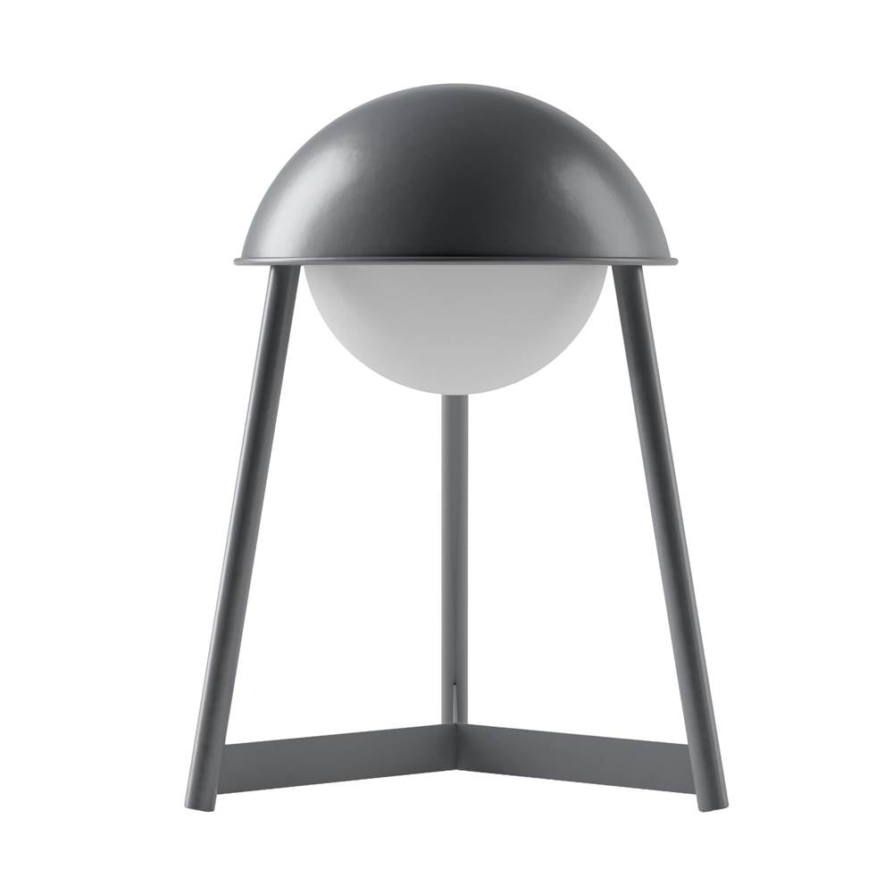 Bulbrite K70102 Iron Cordless Table Lamp Helmet Iron Image 1