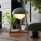 Bulbrite K70102 Iron Cordless Table Lamp Helmet Iron Image 2