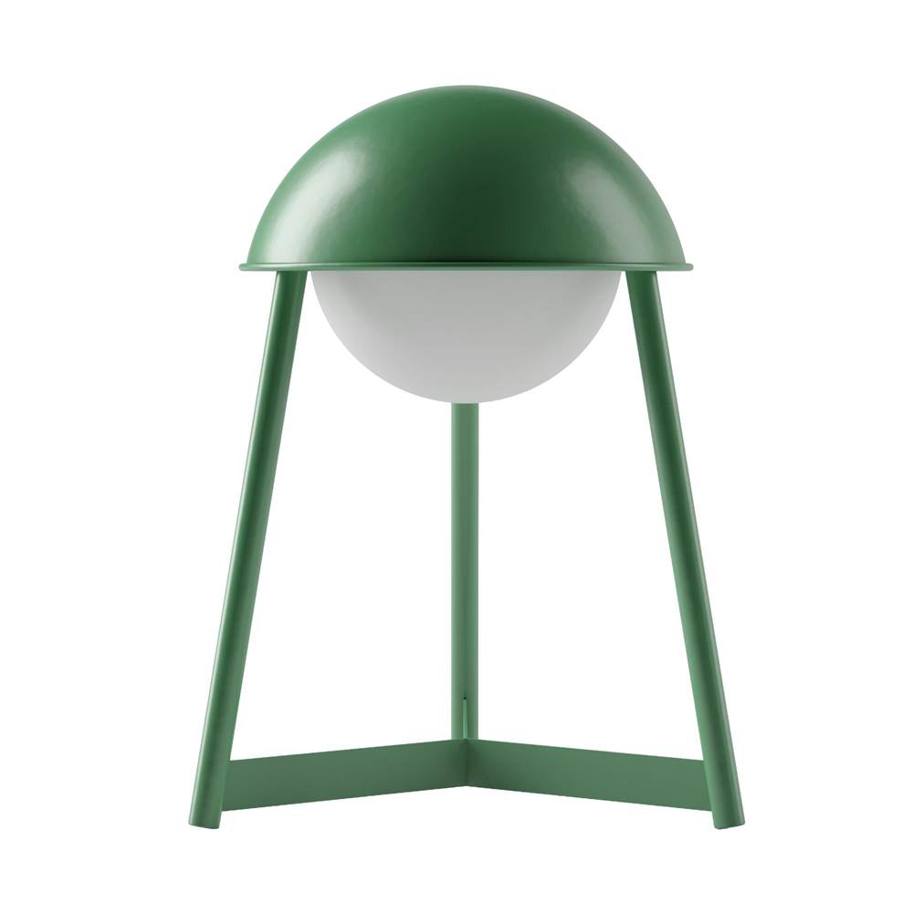 Bulbrite K70100 Moss Cordless Table Lamp Helmet Moss Image 1