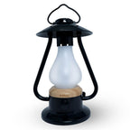 Bulbrite K80120 Black Cordless Table Lamp Bonfire Black Image 1