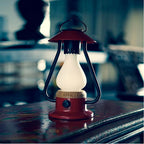 Bulbrite K80121 Red Cordless Table Lamp Bonfire Red Image 2