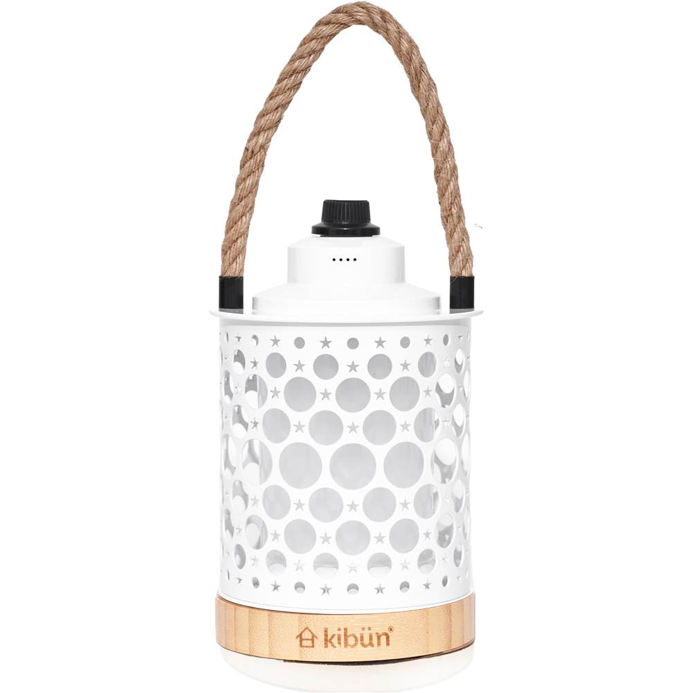 Bulbrite K80142 White Cordless Table Lamp Stargaze White Image 1