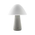 Bulbrite K70603 Gray Cordless Table Lamp Mushroom Gray Image 1