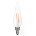 Bulbrite 776596  4w Led Prism 3000k Filament E12 Fully Compatible Dimming Image 1