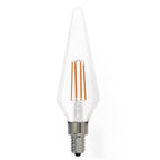 Bulbrite 776596  4w Led Prism 3000k Filament E12 Fully Compatible Dimming Image 1