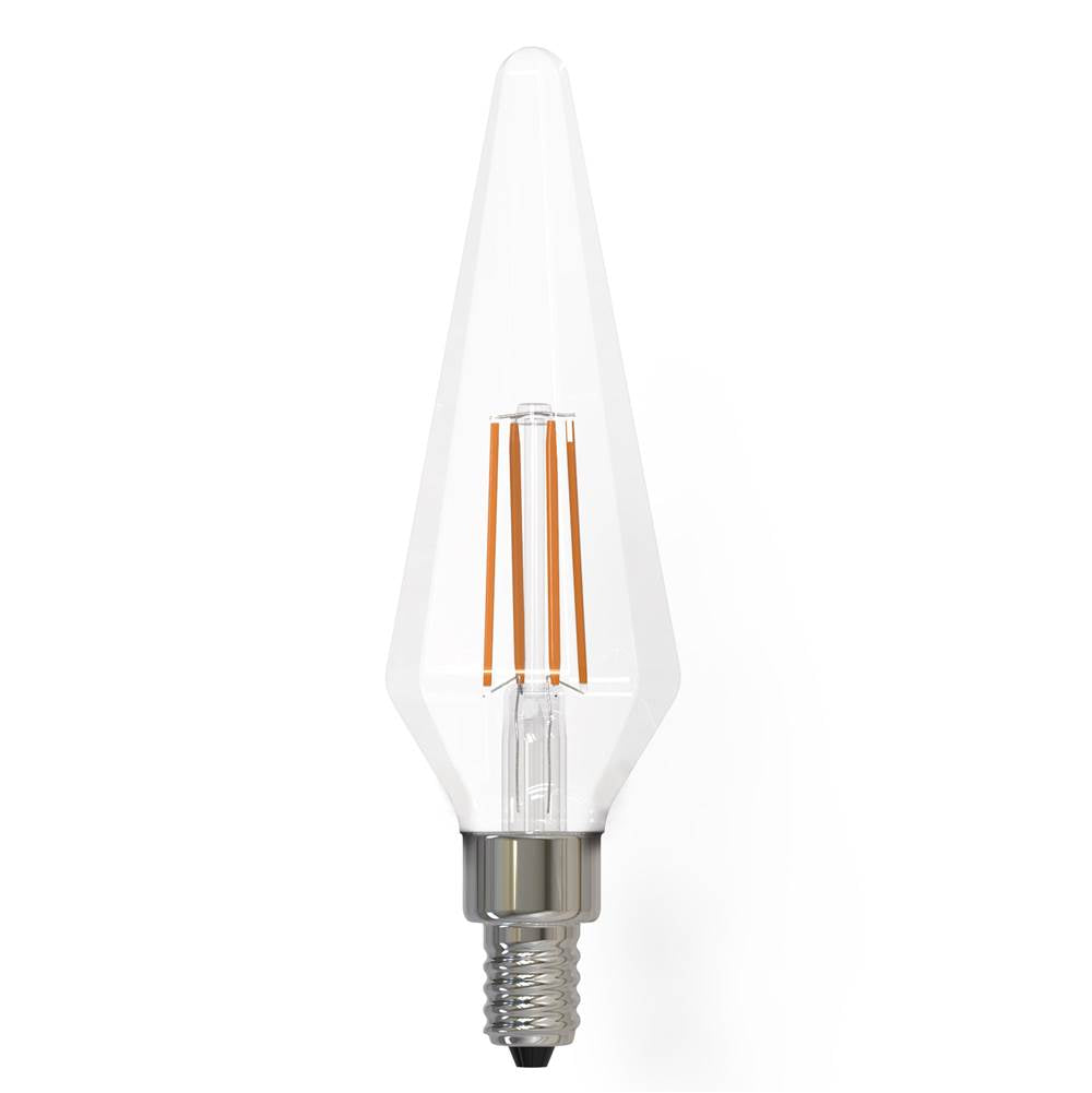 Bulbrite 776596  4w Led Prism 3000k Filament E12 Fully Compatible Dimming Image 1