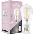 Bulbrite  Smart Led Wifi Filament St18 2700k Warm White Clear 60w Equivalent 1pk