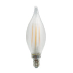 Bulbrite 776590 Satin 4w Led C11 2700k Filament E12 Satin Spunlite Fully Compatible Dimming Image 1