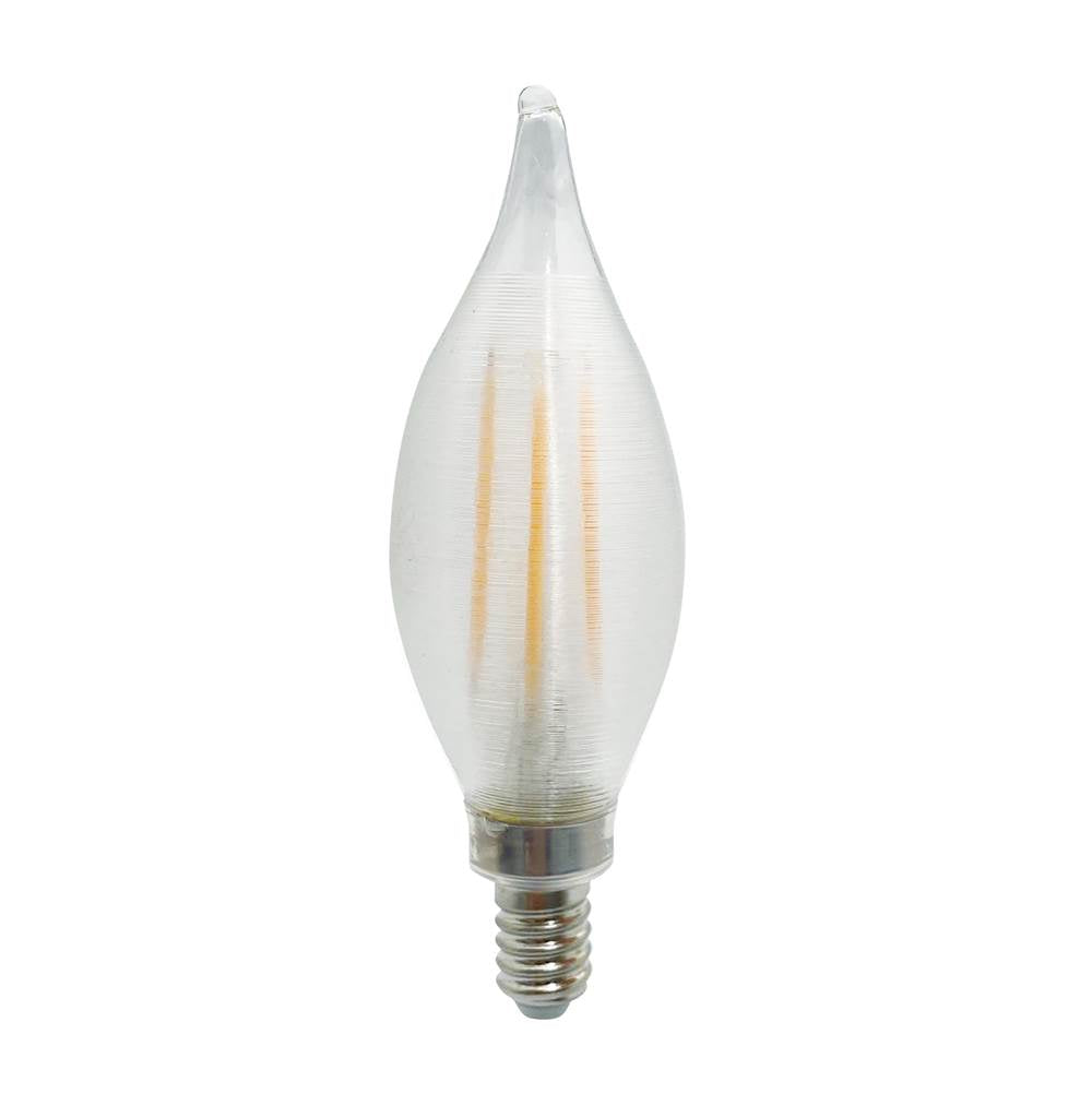 Bulbrite 776590 Satin 4w Led C11 2700k Filament E12 Satin Spunlite Fully Compatible Dimming Image 1