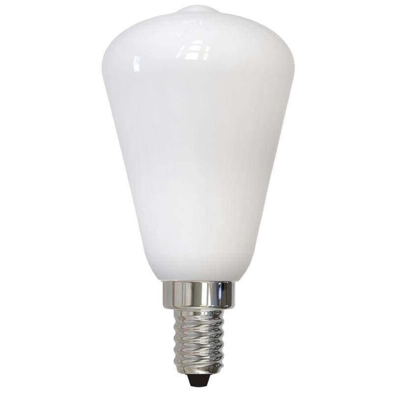 Bulbrite 776824  4w Led St15 3000k Filament Milky Fully Compatible Dimming Image 1