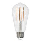 Bulbrite  13w Led St18 2700k Filament Clear E26 Fully Compatible Dimming