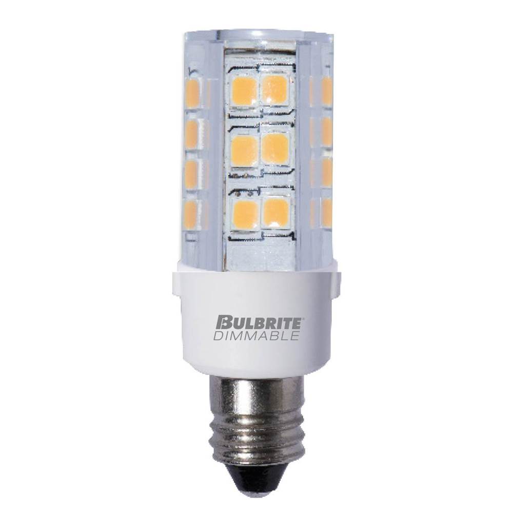 Bulbrite  4.5w Led E12 Clear 2700k 120v Dimmable
