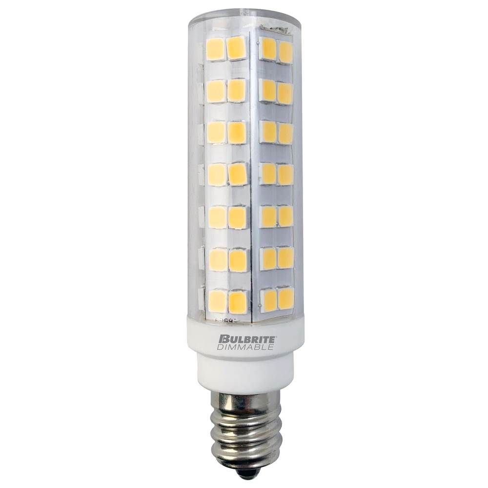 Bulbrite 770640 Clear 6.5w Led E11 Clear 2700k Dimmable 120v Image 1