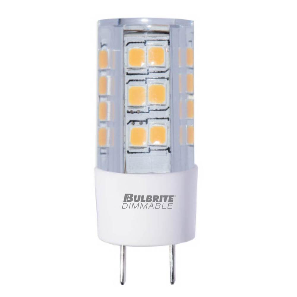 Bulbrite  4.5w Led Gy8 Clear 3000k 120v Dimmable