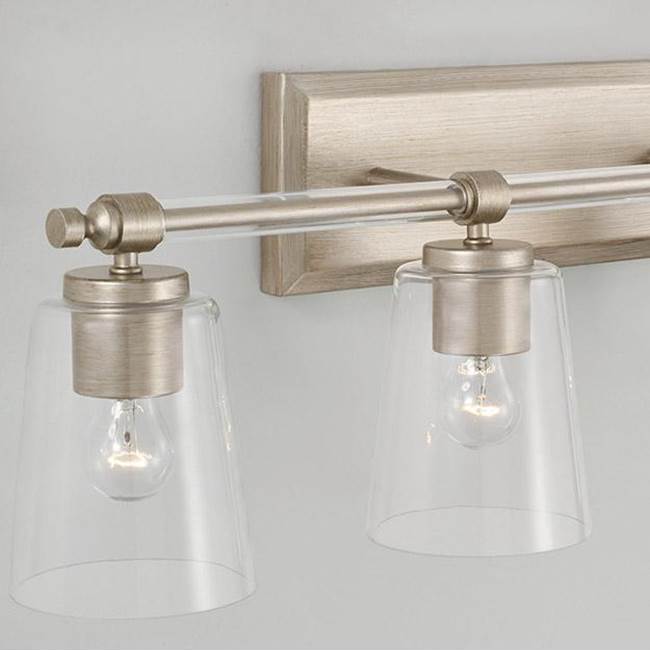 Capital Lighting 144841BS-523 Brushed Champagne 14'' W X 10'' H 4-light Vanity In Brushed Champagne With Acrylic Rod Accents Image 3