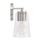 Capital Lighting 148641BN-537 Brushed Nickel 35.25''w X 8.25''h 4-light Vanity In Brushed Nickel With Clear Glass Image 2
